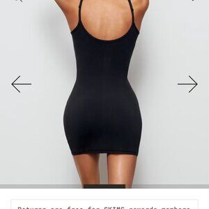 Skims black dress